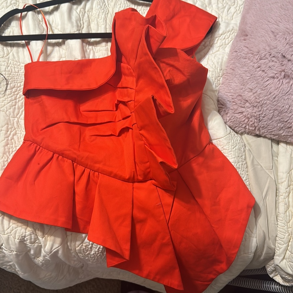 Venus one shoulder asymmetrical top